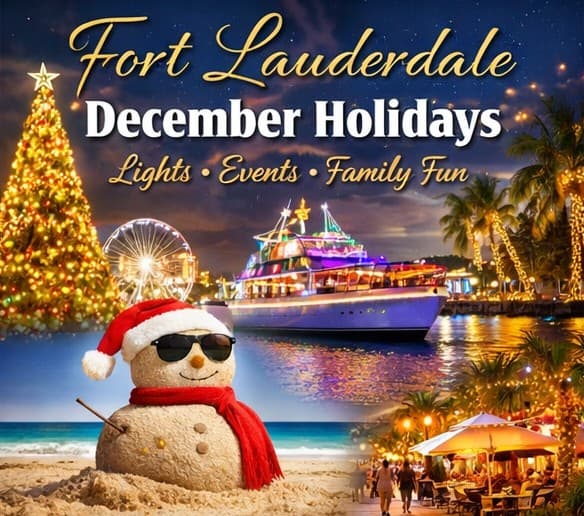 Fort Lauderdale December Holidays: Lights, Events & Fun