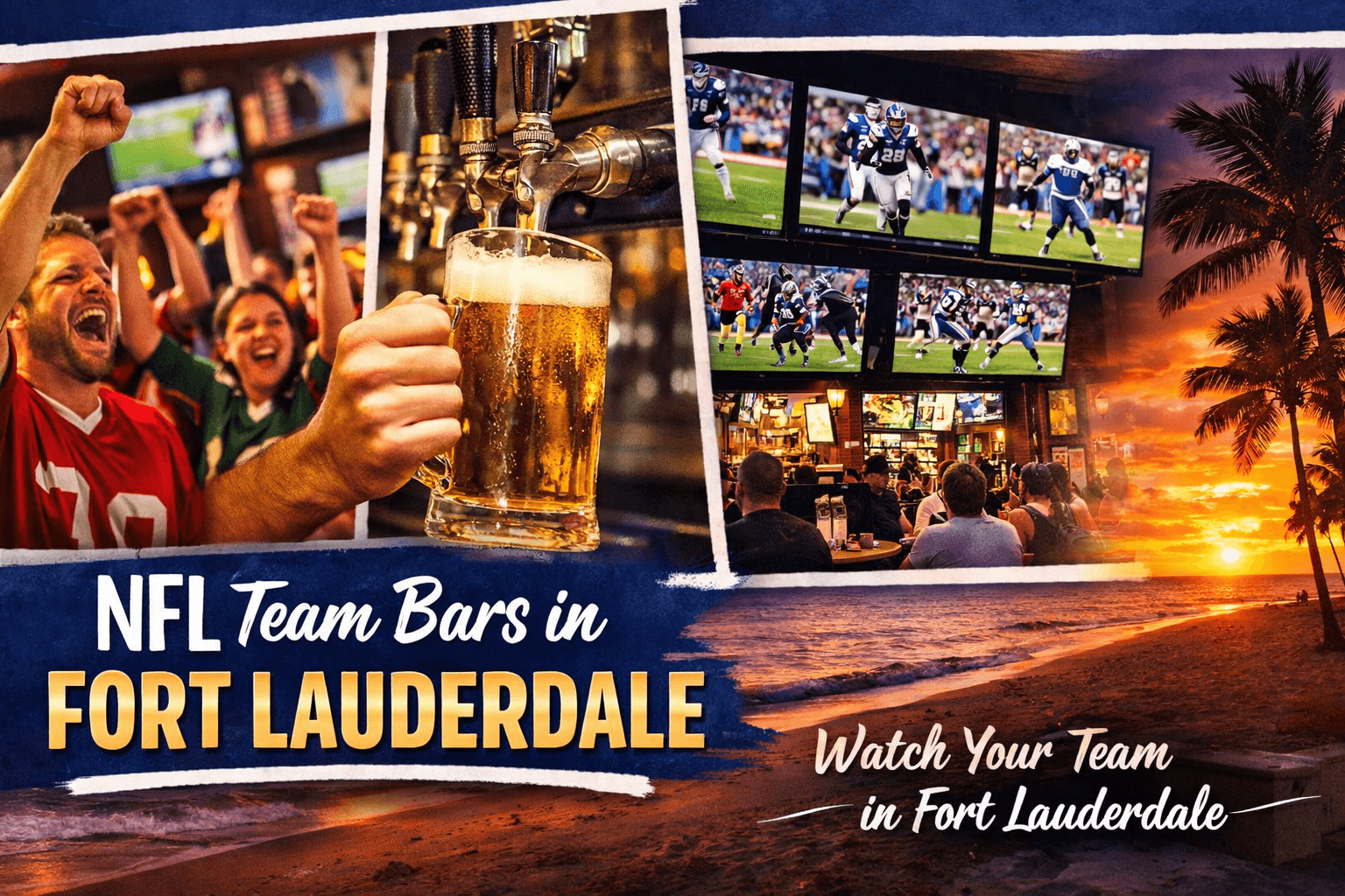 Where to Watch Your NFL Team in Fort Lauderdale
