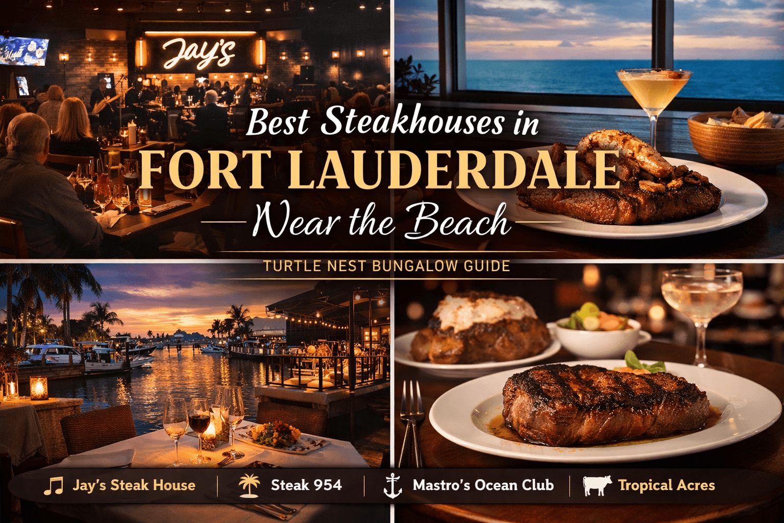 What are the best steakhouses in Fort Lauderdale?